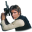Han Solo 2 Icon 32x32 png